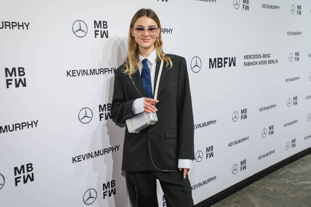 Sofia Ilmonen Show Mercedes-Benz Fashion Week MBFW Berlin March 2022 Stefanie Giesinger Mercedes-Benz Fashion Week MBFW Berlin March 2022 Credits: Eventpress for Mercedes-Benz Copyright: xEventpressxforxMercedes-Benzx