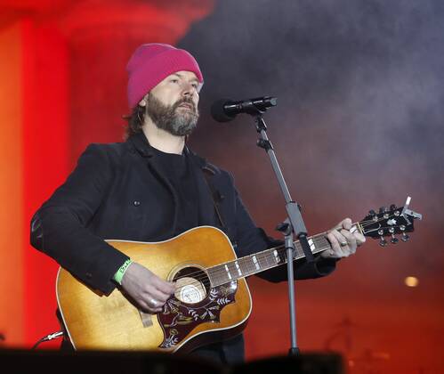 Rea Garvey Sound of Peace - Friedensdemonstration am Brandenburger Tor Berlin. Redaktion Laurent, Berlin 20.03.22