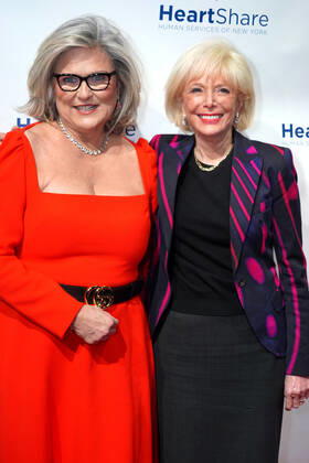 March 21, 2022, New York, NY, USA: CYNTHIA MCFADDEN and LESLEY STAHL attend the 2022 HeartShare Spring Gala,.The Ziegfeld Ballroom NYC.March 21, 2022. New York USA - ZUMAms4_ 20220321_zaf_ms4_016 Copyright: xSoniaxMoskowitzxGordonx