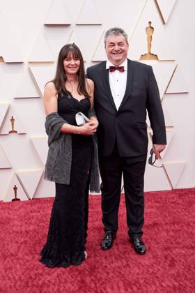 Oscar® nominee Gerd Nefzer and guest arrive on the red carpet of the 94th Oscars® at the Dolby Theatre at Ovation Hollywood in Los Angeles, CA, on Sunday, March 27, 2022. Copyright: xx 34342-345THA