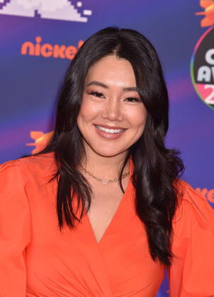 SANTA MONICA, CA - APRIL 9: Crystal Minkoff at the 2022 Nickelodeon Kids Choice Awards at the Barker Hangar in Santa Monica, California on April 9, 2022. Copyright: xJeffreyxMayer JTMPhotosx