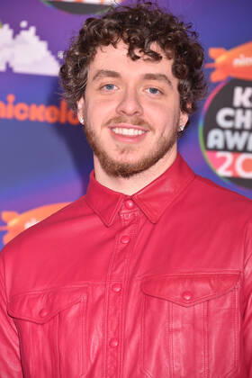 SANTA MONICA, CA - APRIL 9: Jack Harlow at the 2022 Nickelodeon Kids Choice Awards at the Barker Hangar in Santa Monica, California on April 9, 2022. Copyright: xJeffreyxMayer JTMPhotosx