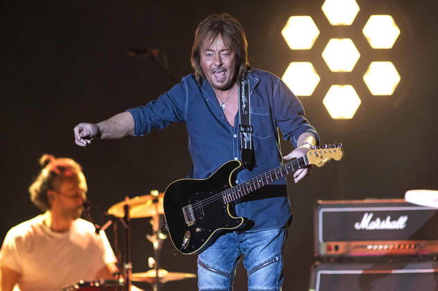 Bilder des Jahres 2022, Entertainment 04 April Entertainment Themen der Woche KW15 Chris Norman & Band live bei einem Konzet seiner Forever -Tour in der Messehalle. Erfurt, 17.04.2022