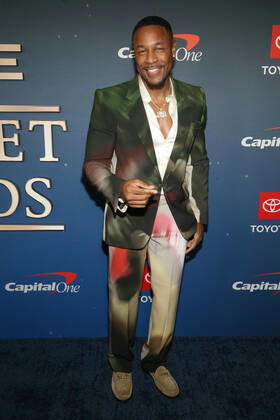 HOLLYWOOD, CA - APRIL 23: Tank at the 2022 Trumpet Awards at the Dolby Theatre in Hollywood, California on April 23, 2022. Copyright: xFayexSadoux