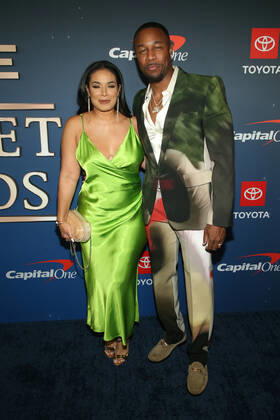 HOLLYWOOD, CA - APRIL 23: Zena Foster and Tank at the 2022 Trumpet Awards at the Dolby Theatre in Hollywood, California on April 23, 2022. Copyright: xFayexSadoux
