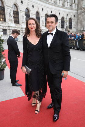 Romy Gala 2022 Wien, 23. 04. 2022 Hary PRINZ mit Frau