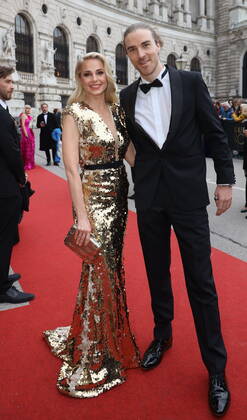 Romy Gala 2022 Wien, 23. 04. 2022 Silvia SCHNEIDER , Jamie HARRISON