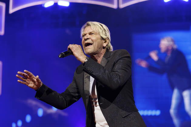 Popsänger Matthias Reim bei das große Schlagerfest XXL in der Lanxess-Arena. Köln, 23.04.2022 NRW Deutschland Copyright: xChristophxHardtx