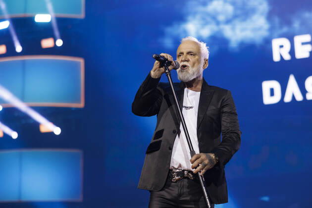 Sänger Nino de Angelo bei das große Schlagerfest XXL in der Lanxess-Arena. Köln, 23.04.2022 NRW Deutschland Copyright: xChristophxHardtx
