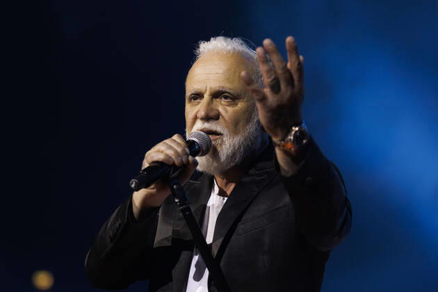Sänger Nino de Angelo bei das große Schlagerfest XXL in der Lanxess-Arena. Köln, 23.04.2022 NRW Deutschland Copyright: xChristophxHardtx