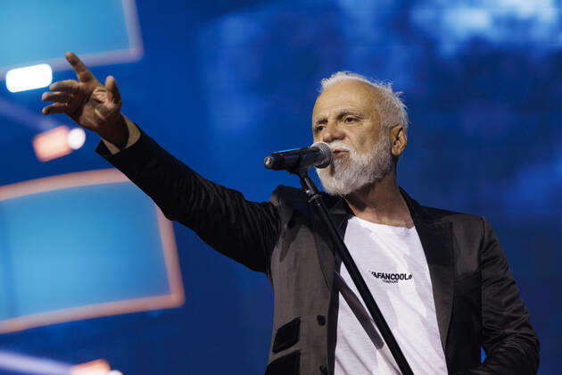 Sänger Nino de Angelo bei das große Schlagerfest XXL in der Lanxess-Arena. Köln, 23.04.2022 NRW Deutschland Copyright: xChristophxHardtx