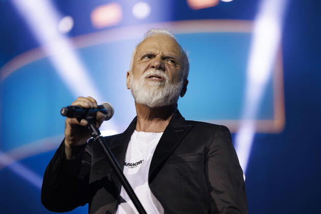 Sänger Nino de Angelo bei das große Schlagerfest XXL in der Lanxess-Arena. Köln, 23.04.2022 NRW Deutschland Copyright: xChristophxHardtx