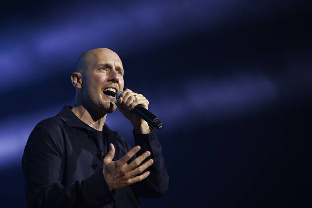 Sänger Oliver Petszokat (Oli P.) bei das große Schlagerfest XXL in der Lanxess-Arena. Köln, 23.04.2022 NRW Deutschland Copyright: xChristophxHardtx