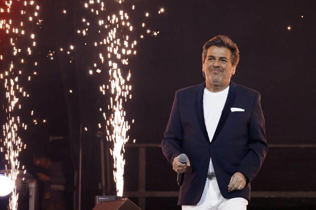 Popsänger Thomas Anders bei das große Schlagerfest XXL in der Lanxess-Arena. Köln, 23.04.2022 NRW Deutschland Copyright: xChristophxHardtx