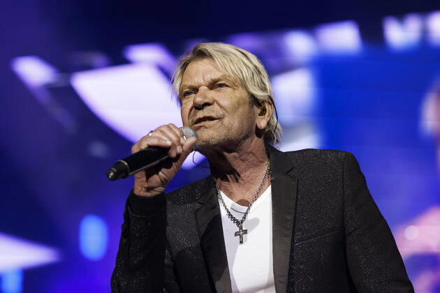 Popsänger Matthias Reim bei das große Schlagerfest XXL in der Lanxess-Arena. Köln, 23.04.2022 NRW Deutschland Copyright: xChristophxHardtx