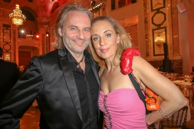 23.04.2022, Wiener Hofburg, ROMY - Film- u. TV-Preis, Gala-Verleihung des Fernseh-Preises von ORF u. KURIER im Bild: Erich Altenkopf, Lilian Klebow, ROMY - Film- u. TV-Preis