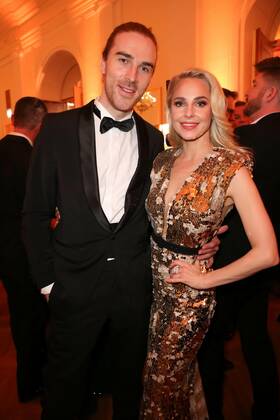 23.04.2022, Wiener Hofburg, ROMY - Film- u. TV-Preis, Gala-Verleihung des Fernseh-Preises von ORF u. KURIER im Bild: Silvia Schneider, Jamie Harrison, ROMY - Film- u. TV-Preis
