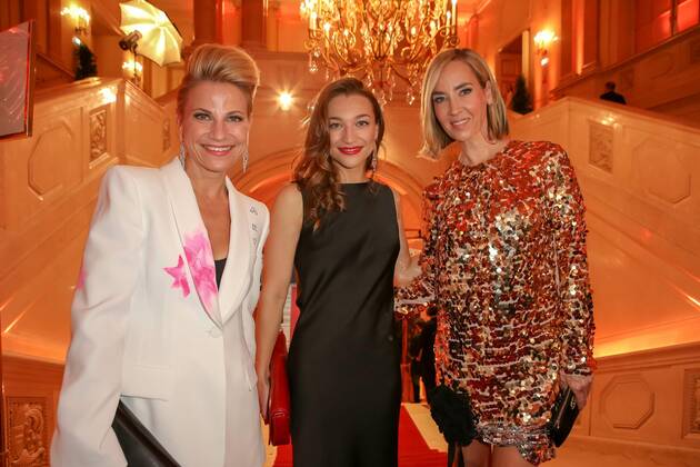 23.04.2022, Wiener Hofburg, ROMY - Film- u. TV-Preis, Gala-Verleihung des Fernseh-Preises von ORF u. KURIER im Bild: Kristina Sprenger, Nadja Bernhard, ROMY - Film- u. TV-Preis