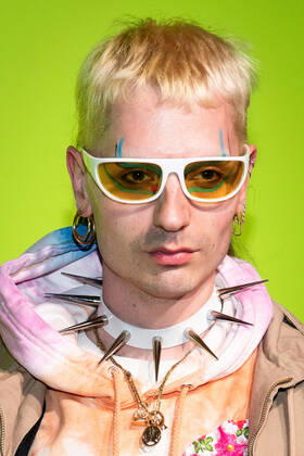 International Woolmark Prize 2022 London, UK. Matty Bovan at the Photocall at the International Woolmark Prize 2022 FINAL in London on 26th April 2022. LMK405-S260422LSAN-001 