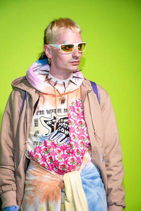 International Woolmark Prize 2022 London, UK. Matty Bovan at the Photocall at the International Woolmark Prize 2022 FINAL in London on 26th April 2022. LMK405-S260422LSAN-001 