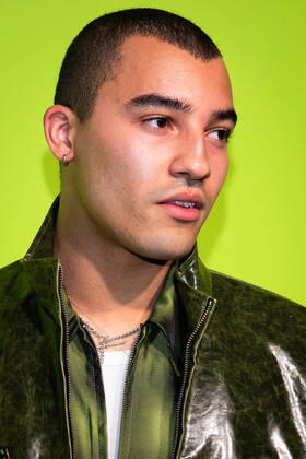 International Woolmark Prize 2022 London, UK. Meshach Henry at the Photocall at the International Woolmark Prize 2022 FINAL in London on 26th April 2022. LMK405-S260422LSAN-001
