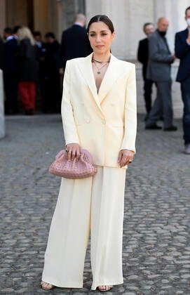 May 2, 2022, Rome, Italy: Italian actress Cristiana Dell Anna arrives to the presentation of the David di Donatello Award 2022 at the Quirinale Palace in Rome, Italy, 02 May 2022. The David di Donatello award is a film prize presented annually to honor the best of Italian and foreign motion picture productions.ANSA ETTORE FERRARI Rome Italy  - ZUMAa110 20220502_zaf_a110_011 Copyright: xEttorexFerrarix