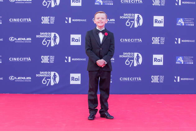 Verleihung des David di Donatello-Preises 2022 in Rom Italy: Red Carpet of David di Donatello 2022 Awards ceremony Jude Hill attends the red carpet of David di Donatello 2022 awards ceremony in Rome Rome Italy Copyright: MatteoxNardone