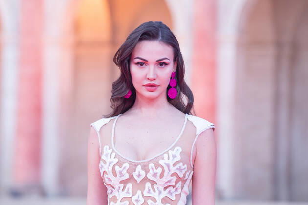 Verleihung des David di Donatello-Preises 2022 in Rom Italy: Red Carpet of David di Donatello 2022 Awards ceremony Francesca Tizzano attends the red carpet of David di Donatello 2022 awards ceremony in Rome Rome Italy Copyright: MatteoxNardone