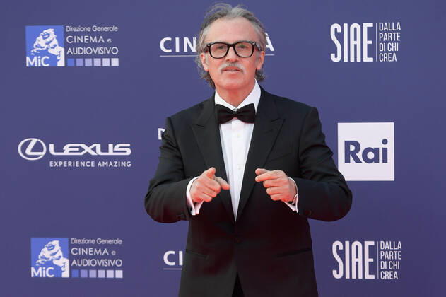 Verleihung des David di Donatello-Preises 2022 in Rom May 3, 2022, Rome, Italy: Fabrizio Ferracane attends the red carpet of the 67th Premi David di Donatello 2022 at CinecittÃ Studios. Rome Italy - ZUMAs197 20220503_zaa_s197_182 Copyright: xMarioxCartellix