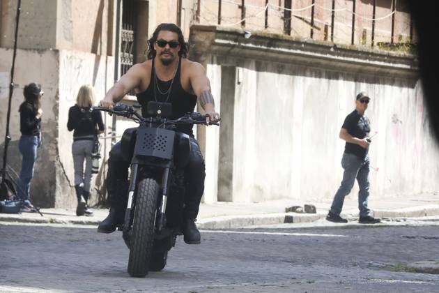 Bilder des Jahres 2022, Entertainment 05 Mai Entertainment Themen der Woche KW18 Entertainment Bilder des Tages Rome, film set Fast and Furios 10 . Pictured: Jason Momoa  Copyright: xMarcoxProvvisionatox xipa-agencyx xMarcoxProvvisionatox