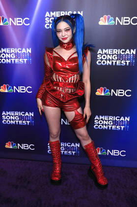 Bilder des Jahres 2022, Entertainment 05 Mai ASC Gewinnerin AleXa beim Finale des American Song Contest 2022 in den Universal Studios Hollywood. Universal City, 09.05.2022