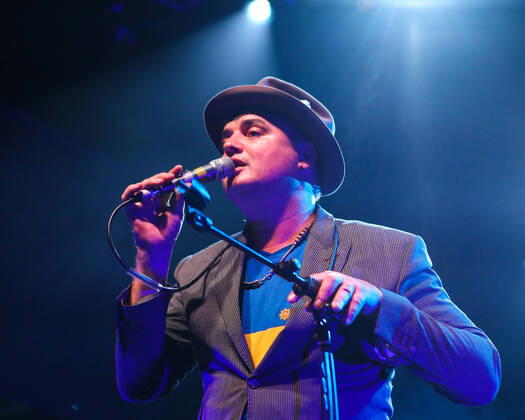 Bilder des Jahres 2022, Entertainment 05 Mai Entertainment Bilder des Tages Pete Doherty and Frederic Lo perform together at the newly refurbished KOKO in Camden Town, London Featuring: Pete Doherty Where: London, United Kingdom When: 13 May 2022 Credit: John Rainford Cover Images Copyright: xx 51528803 EDITORIAL USE ONLY. NOT FOR USE BY NEWSPAPERS BASED IN THE UK.