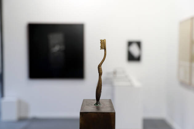 (220519) -- LISBON, May 19, 2022 -- A piece of artwork is displayed at the ARCOlisboa international contemporary art fair in Lisbon, Portugal, on May 19, 2022. The ARCOlisboa 2022 which kicked off on Thursday, will last till May 22. (Photo by Xinhua) PORTUGAL-LISBON-INTERNATIONAL CONTEMPORARY ART FAIR PedroxFiuza 