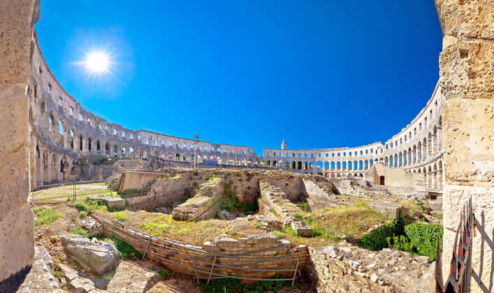 Arena Pula. Ancient ruins of Roman amphitheatre in Pula, Istria region of Croatia , 30060126.jpg, pula, istra, istria, arena, statue, landmark, tourism, tourist, destination, architecture, roman, amphitheatre, amphitheater, italian, ancient, travel, old, europe, view, monument, european, town, arch, theater, stadium, beautiful, landscape, history, facade, vacation, coliseum, unesco, city, stone, building, historical, heritage, street, medieval, amphiteatre, square, amphiteater, theatre, arcade, detail, church, tower