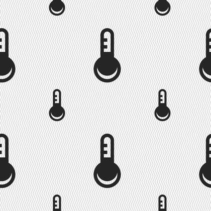 Thermometer, Temperature icon sign. Seamless pattern with geometric texture. illustration , 20713820.jpg, icon, celsius, warm, stamp, mark, tool, concept, temperature, sign, meteo, symbol, app, template, measurement, graphic, shape, label, meteorology, flat, creative, illustration, geometric, weather, badge, hotness, token, quality, thermometer, seal, art, background, pictogram, health, fever, heat, button,