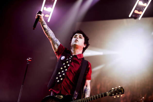 Bilder des Jahres 2022, Entertainment 06 Juni Entertainment Themen der Woche KW23 Green Day live in Copenhagen, Denmark Copenhagen, Denmark. 07th, June 2022. The American rock band Green Day performs a live concert at Forum at Frederiksberg, Copenhagen. Here lead singer and musician Billie Joe Armstrong is seen live on stage. Copenhagen Denmark  Copyright: xGonzalesxPhoto LassexLagonix
