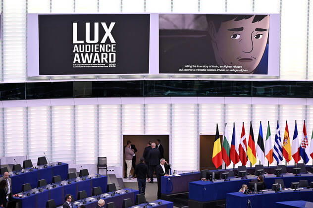 Verleihung des Lux Publikumspreises 2022 im Plenarsaal des Europäischen Parlaments. Straßburg, 08.06.2022