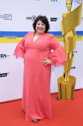 Meltem Kaptan beim Nominiertenabend zum Deutschen Filmpreis 2022 im BITE by Ritter Richard. Berlin, 11.06.2022