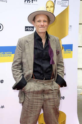 Alexander Scheer beim Nominiertenabend zum Deutschen Filmpreis 2022 im BITE by Ritter Richard. Berlin, 11.06.2022