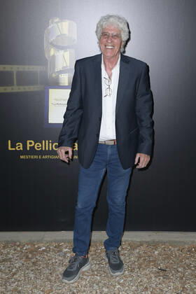 June 14, 2022, Rome, Italy: Ninetto Davoli attends the red carpet of La pellicola d oro 2022 event at Casa del Cinema. Rome Italy - ZUMAs197 20220614_zaa_s197_274 Copyright: xMarioxCartellix