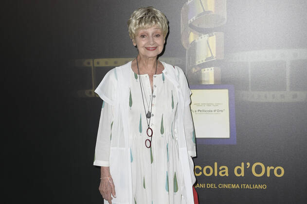 June 14, 2022, Rome, Italy: Milena Vukotic attends the red carpet of La pellicola d oro 2022 event at Casa del Cinema. Rome Italy - ZUMAs197 20220614_zaa_s197_305 Copyright: xMarioxCartellix