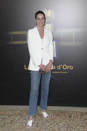 June 14, 2022, Rome, Italy: Elisabetta Pellini attends the red carpet of La pellicola d oro 2022 event at Casa del Cinema. Rome Italy - ZUMAs197 20220614_zaa_s197_312 Copyright: xMarioxCartellix