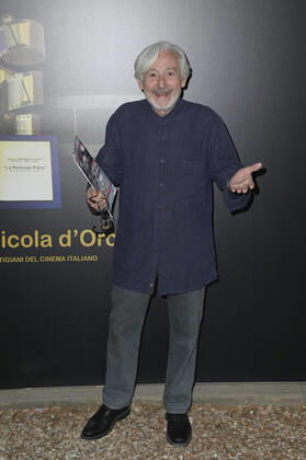 June 14, 2022, Rome, Italy: Leo Gullotta attends the red carpet of La pellicola d oro 2022 event at Casa del Cinema. Rome Italy - ZUMAs197 20220614_zaa_s197_314 Copyright: xMarioxCartellix