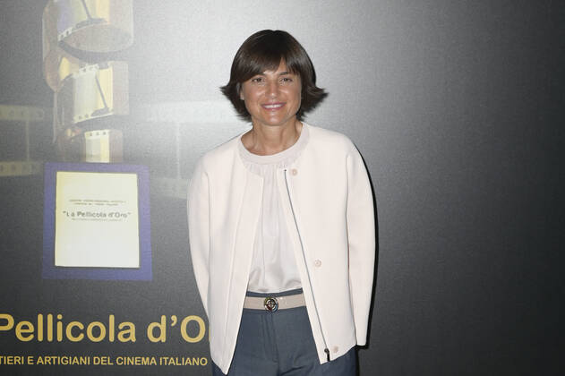 June 14, 2022, Rome, Italy: Debora Serracchiani attends the red carpet of La pellicola d oro 2022 event at Casa del Cinema. Rome Italy - ZUMAs197 20220614_zaa_s197_317 Copyright: xMarioxCartellix