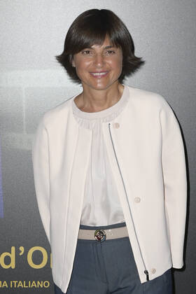 June 14, 2022, Rome, Italy: Debora Serracchiani attends the red carpet of La pellicola d oro 2022 event at Casa del Cinema. Rome Italy - ZUMAs197 20220614_zaa_s197_319 Copyright: xMarioxCartellix