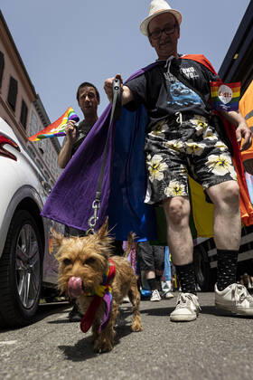 Marche des Fiertes LGBT+ a Strasbourg NEWS: Marche des Fiertes LGBT+, Strasbourg - 18-06-2022 ElyxandroCegarra Panoramic