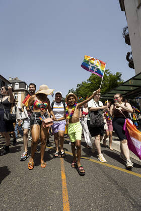 Marche des Fiertes LGBT+ a Strasbourg NEWS: Marche des Fiertes LGBT+, Strasbourg - 18-06-2022 ElyxandroCegarra Panoramic