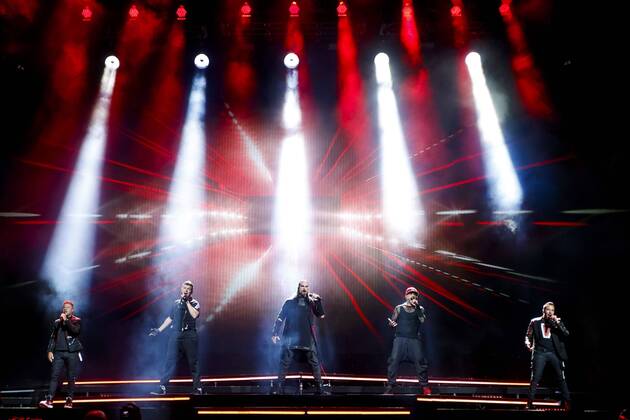 Bilder des Jahres 2022, Entertainment 06 Juni Entertainment Themen der Woche KW25 June 21, 2022, Tampa, Florida, USA: The Backstreet Boys perform during the bandÃ¢â‚¬â ¢s Ã¢â‚¬oeDNA World TourÃ¢â‚¬Â at the MidFlorida Credit Union Amphitheatre in Tampa on Tuesday, June 21, 2022. Tampa USA - ZUMAs70_ 20220621_zan_s70_094 Copyright: xIvyxCeballox