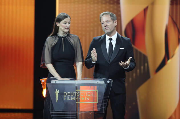 Deutscher Filmpreis 2022 Alexandra Maria Lara und Florian Gallenberger bei der Verleihung der Lola - Deutscher Filmpreis 2022 im Palais am Funkturm in Berlin 24.06.2022 Copyright: xEventpressx