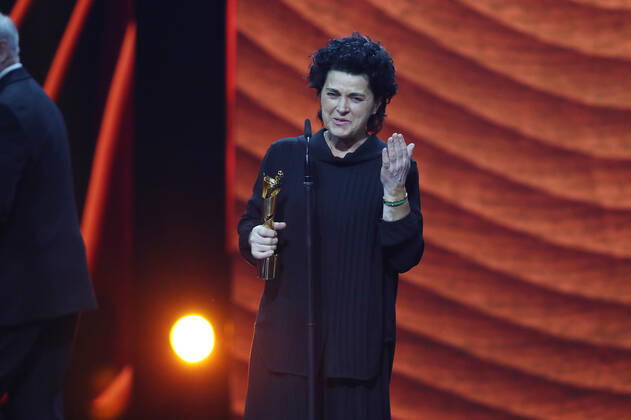 Deutscher Filmpreis 2022 Preisträger:in BESTES KOSTÜMBILD Anne-Gret Oehme LIEBER THOMAS bei der Verleihung der Lola - Deutscher Filmpreis 2022 im Palais am Funkturm in Berlin 24.06.2022 Copyright: xEventpressx